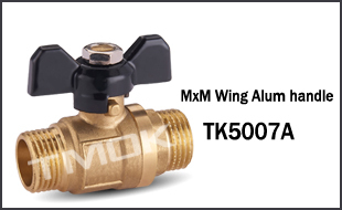 TMOKの1インチのレバー弁は男性の通されたCW617nを造った給水系統WOG600のための真鍮の球弁を扱う