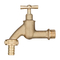 TMOK 1/2&quot; 真鍮カートリッジ ポリッシュガーデン蛇口 三和腹筋ビブコック水栓